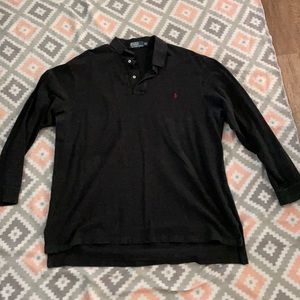 Men’s long sleeve Polo by Ralph Lauren. 2XL tall
